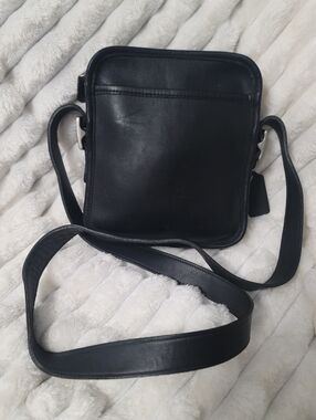 Vintage Coach camera bag  Black made in the USA
